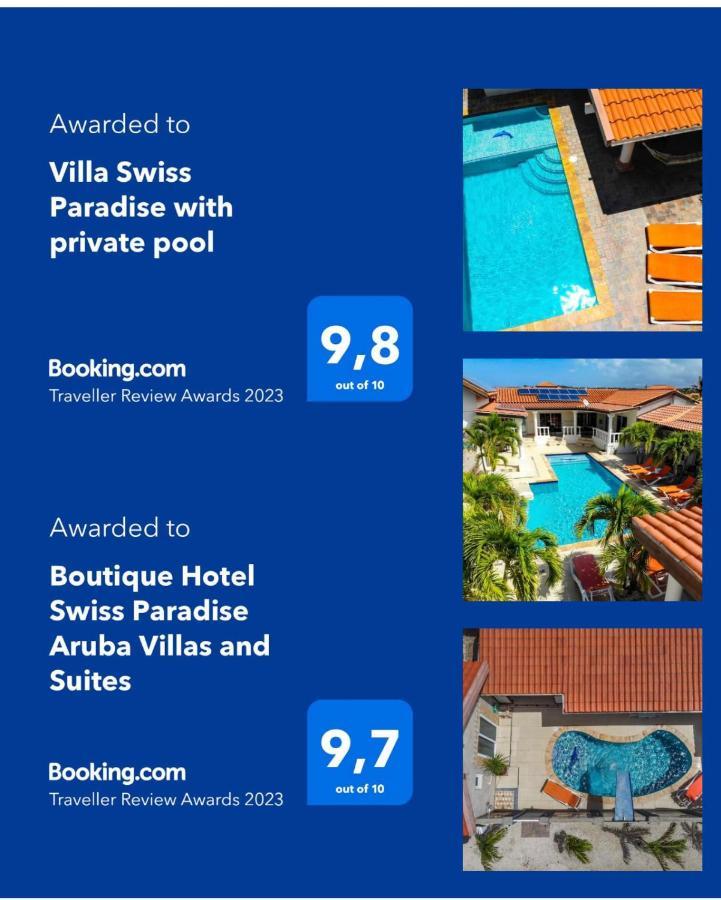 Villa Swiss Paradise With Private Pool Palm Beach Kültér fotó